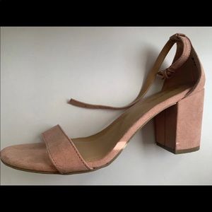 REPORT Blush Block Heels